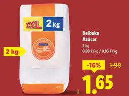 Lidl Belbake Azúcar oferta