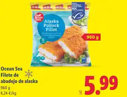 Lidl Ocean Sea Filete de abadejo de alaska oferta