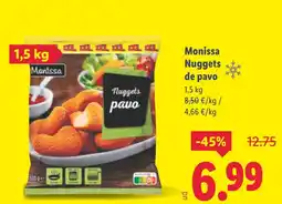Lidl MONISSA Nuggets de pavo oferta