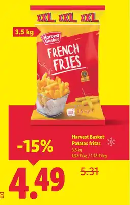 Lidl HARVEST BASKET Patatas fritas oferta