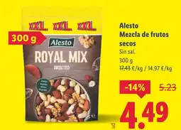 Lidl ALESTO Mezcla de frutos secos oferta