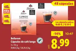 Lidl BELLAROM Cápsulas de café lungo oferta