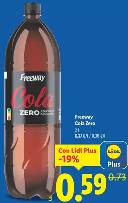Lidl FREEWAY Cola Zero oferta