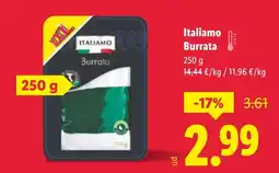 Lidl ITALIAMO Burrata oferta