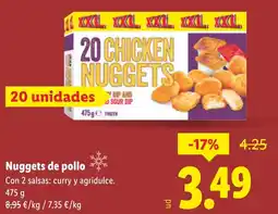 Lidl Nuggets de pollo oferta