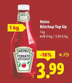 Lidl HEINZ Kétchup Top Up oferta