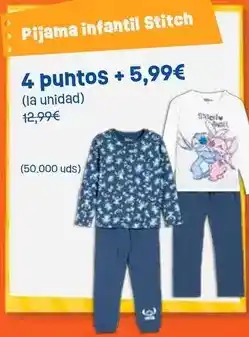 Carrefour Pijama infantil Stitch oferta