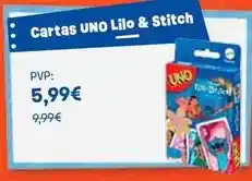Carrefour Cartas uno lilo & stitch oferta