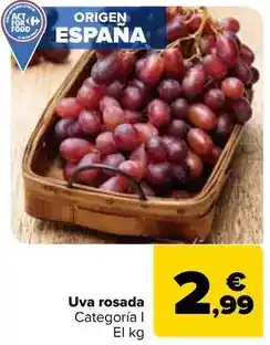 Carrefour Uva rosada oferta