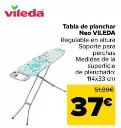 Carrefour Vileda - tabla de planchar neo oferta