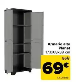 Carrefour Armario alto planet oferta