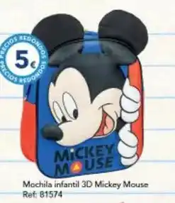 Tiendas MGI Mickey mouse - mochila infantil 3d oferta