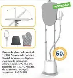 Tiendas MGI Centro de planchado vertical oferta