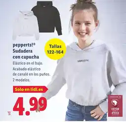 Lidl PEPPERTS Sudadera oferta