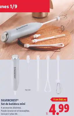 Lidl SILVERCREST Set de batidora mini oferta