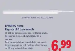 Lidl LIVARNO HOME Regleta LED bajo mueble oferta