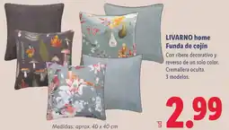 Lidl LIVARNO HOME Funda de cojín oferta