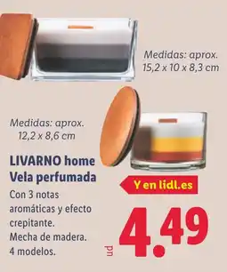 Lidl LIVARNO HOME Vela perfumada oferta