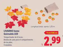Lidl LIVARNO HOME Guirnalda LED oferta