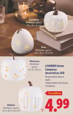 Lidl LIVARNO HOME Lámparas decorativas LED oferta