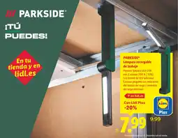 Lidl PARKSIDE Lámpara recargable de trabajo oferta