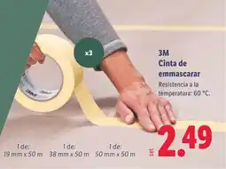 Lidl 3M Cinta de emmascarar oferta
