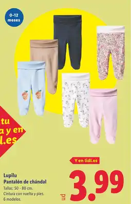 Lidl LUPILU Pantalón de chándal oferta