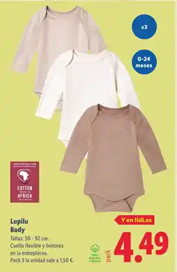 Lidl LUPILU Body oferta