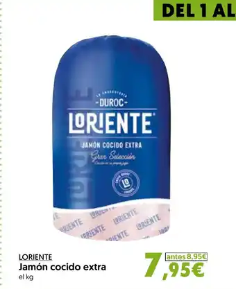 Hiper Usera LORIENTE Jamón cocido extra oferta