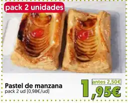Hiper Usera Pastel de manzana oferta