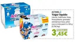 Hiper Usera ACTIMEL Yogur líquido oferta
