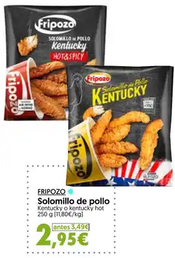Hiper Usera FRIPOZO Solomillo de pollo oferta