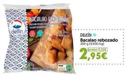 Hiper Usera DELFÍN Bacalao rebozado oferta