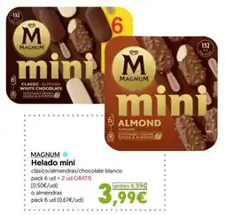 Hiper Usera MAGNUM Helado mini oferta