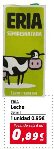 Hiper Usera ERIA Leche Semi oferta