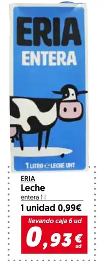 Hiper Usera ERIA Leche entera oferta