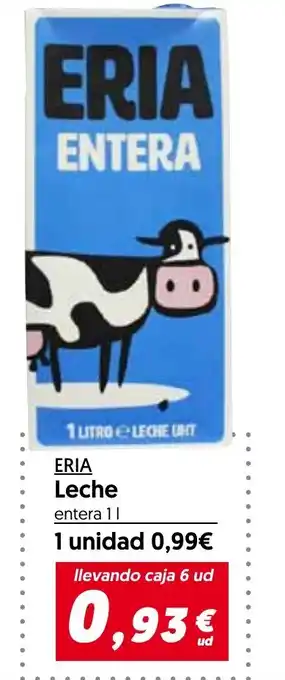 Hiper Usera ERIA Leche entera oferta
