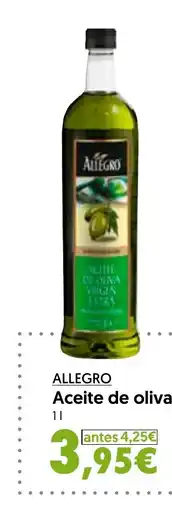 Hiper Usera ALLEGRO Aceite de oliva virgen extra oferta