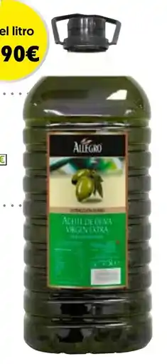 Hiper Usera ALLEGRO Aceite de oliva virgen extra oferta