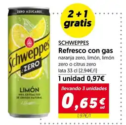 Hiper Usera SCHWEPPES Refresco con gas oferta