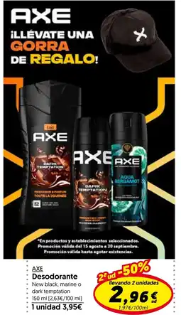 Hiper Usera AXE Desodorante oferta