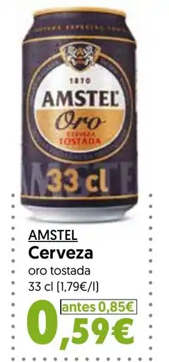 Hiper Usera AMSTEL Cerveza oferta
