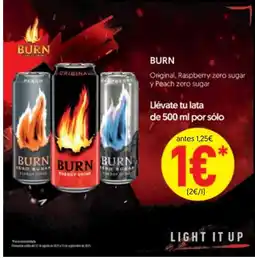 Hiper Usera BURN Original, Raspberry zero sugar oferta