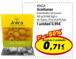 Hiper Usera JOLCA Aceitunas oferta
