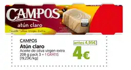 Hiper Usera CAMPOS Atún claro oferta