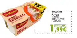 Hiper Usera BRILLANTE Arroz redondo oferta