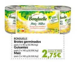 Hiper Usera BONDUELLE Brotes germinados Guisantes oferta