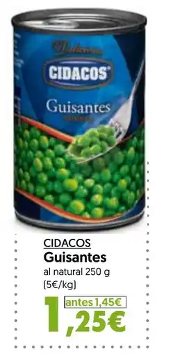 Hiper Usera CIDACOS Guisantes oferta