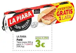 Hiper Usera LA PIARA Paté oferta