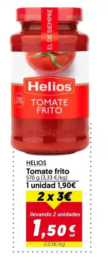 Hiper Usera HELIOS Tomate frito oferta